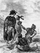 Hamlet and Horatio in the Graveyard, Eugene Delacroix